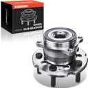 A-Premium Rear Wheel Bearing and Hub Assembly with 5-Lug Compatible with Honda Pilot 2009-2015 (AWD Only) & Acura MDX 2007-2013, ZDX 2010-2013