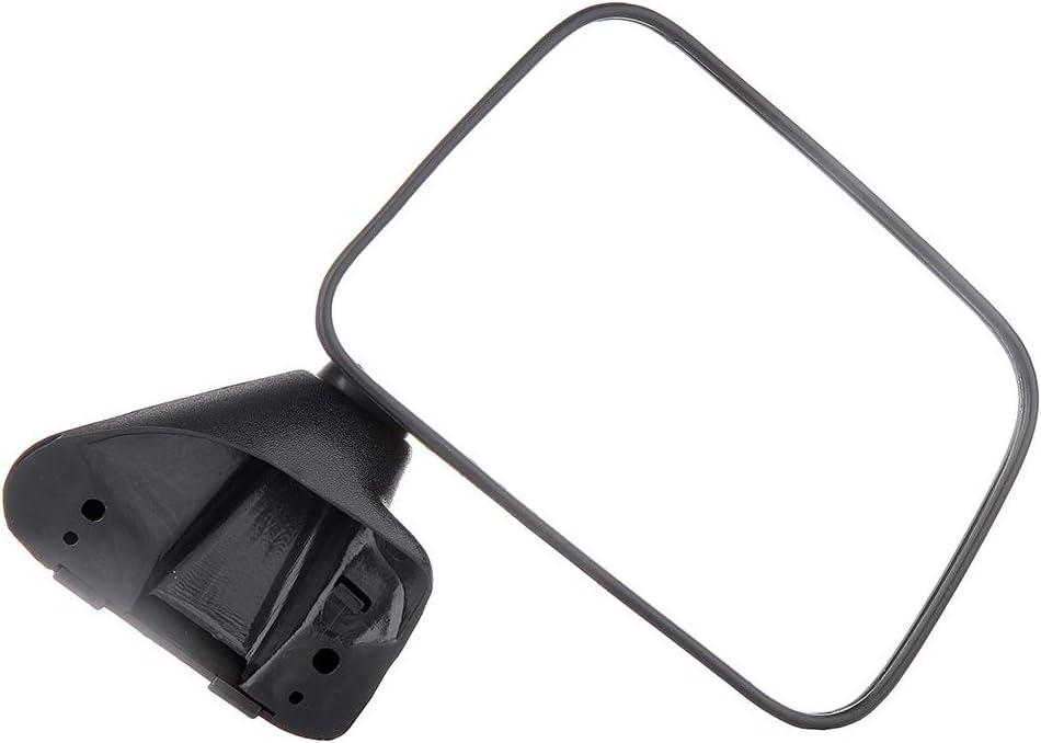 Manual Fold Non-Heated Black Passenger Side Mirror Compatible with 1987-1995 for Toyota Pickup Right Side View Mirror Manual Adjustment Textured