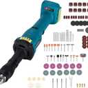 Cordless Die Grinder Compatible with Makita 18V Battery,1/4" Electric Compact Rotary Tool Kit with 142 pcs Accessories for Grinding Carving Polishing