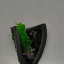 Hiding Cave Natural Resin Aquarium Decor for Fish Tank Reptile Basking Hide, Ornament for Small Animals (#3) (Db-025c Big Turtle Cave)