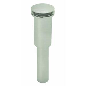 Westbrass R410E-07 Umbrella Style Universal Lavatory Bathroom Sink Drain Assembly, Satin Nickel