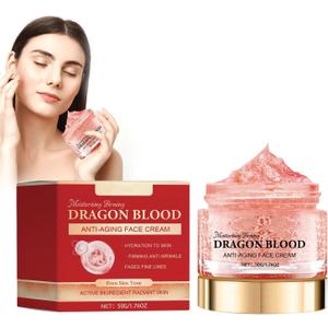 Dragons Blood Easy Cream, Retinol Placenta Dragon Blood Cream, Anti Aging Retinol Firming Cream Face Moisturize, Anti Wrinkle Retinol Serum for All Skin Types, Lighten Fine Lines (1Pcs)