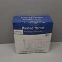 Heated Blanket Full Size Fast Warming Heating Electric Blanket with 6 Heat Settings & 4 Hours Auto-Off, Ideal Gift for Her, 72"x84", London Grey