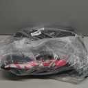 Inflatable Snow Tube Sled, Heavy Duty Snow Tubes for Sledding with Premium Canvas Cover for Kids Adults, Winter Outdoor Snow Toys Gift, Christmas Birthday Gift for Children Family (Pink)