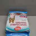 Simple Solution Disposable Dog Diapers, Female Dog Diapers, Puppy Potty Training, Incontinence and Heat Cycle Protection, Medium Diapers for Dogs, 1523 Inch Waist, 30 Count