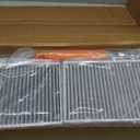 Cabin Air Filter HEPA Air Intake Filter Fits for Model Y 2020-2024, Designed for Biochemical Defense Mode, Replace 110768100A,165837500A, 165837600A with tools