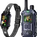 BLACKDOG Military Dog Shock Collar  4200ft Dog Training Collar with Remote, 4 Training Modes, Flashlight & Strobe, 3Month Battery, IP67 Waterproof Dog E Collar for All Breeds 5150lbs (Dark Blue)