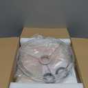 Seealle Farmhouse Table Lamps Set of 2 - Rustic Lamp for Bedroom Living Room, 22" Boho Bedside Lamps for Night Stands End Table Office Desk Lamp Nightstand with Linen Shades(Wood Painted)