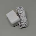 24V Doorbell Transformer, AC Adapter for All Ring Video Doorbell Versions, 16.4ft Doorbell Power Supply, Power Cable Compatible with Ring, Nest, Wyze, and Eufy Doorbells (White)