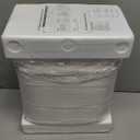 BOBOMOMO Tradition 20.5" Rustic Table Lamp Set of 2 for Living Room Farmhouse Bedside Desk Lamps Bedroom Nightstand Vintage Lamps Linen WashedSuitable for Decorating Small Areas (Antique White)