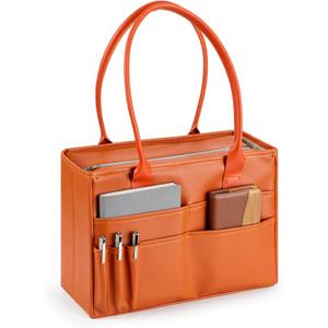 File Tote Bag, Portable File Organizer Box Hanging Filing Box Desktop File Folder Document Storage Organizer with Pockets and Handles
