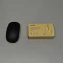 VssoPlor Wireless Mouse, 2.4G Slim Portable Computer Laptop Mouse with Nano Receiver Quiet Silent Optical Mice for Notebook, PC, Laptop, Computer-Black