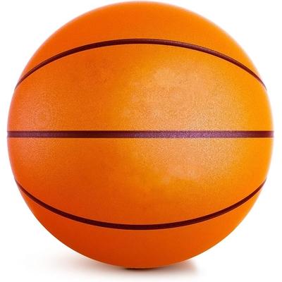 Silent Basketball Size 7 (29.5"), Soft Foam Indoor Basketball for Quiet Dribbling and Training, Grooved Airless Pro PU Foam Ball, Soundless Indoor Activities