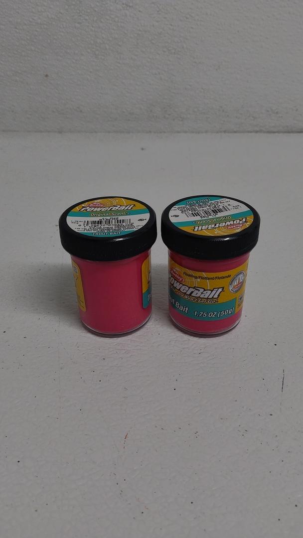 Berkley PowerBait Trout Bait, Fluorescent Pink, Jar Pack Of 2