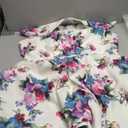 DRESSTELLS Cocktail Womens Floral Dresses for Wedding Guest Semi Formal Spring Summer Easter Modest Church Tea Party Retro Dress Print Navy Yellow Flower , 2XL