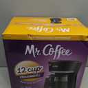 Mr. Coffee 12-Cup Programmable Coffeemaker, Brew Now or Later