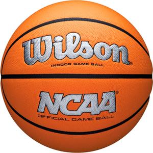 WILSON NCAA Evo NXT Official Indoor Game Basketballs - Sizes 6 and 7, Size 7 - 29.5"