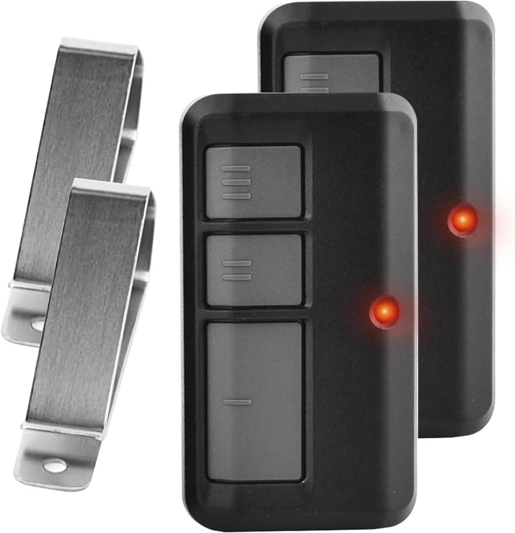 2 for 953EV/EVC 953ESTD Universal Chamberlain Garage Door Opener Remote