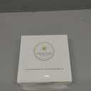 PAPER FAIR 4 Rolls 32 yd Red Glitter Candy Cane Christmas Wired Ribbon Set, 2.5 inch x 8yd Sequin Satin Burlap Ribbon for Xmas Tree Dcor, Gift Wrap Box, Bows, Wreath, Garland, Floral DIY Craft