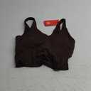 THE GYM PEOPLE Womens' Sports Bra Longline Wirefree Padded with Medium Support M