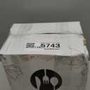 Joyido 102PCS Black and Gold Plastic Plates  Black Disposable Plates  Heavyweight Disposable Plate with Gold Rim  Fancy Dinner & Dessert Plate for 51 Guests Weddings & Party