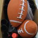 Football Toss Game for Kids Ages 3-8 - Outdoor Toy for Backyard, Beach & Camping for Toddlers & Family Party Fun