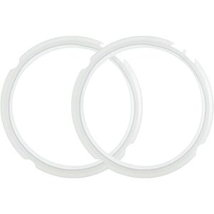 Sealing Ring 3-Qt for Instant Pot, Electric Pressure Cooker Accessories, OEM Replacement Parts, Food-safe Grade Silicone, Clear 3-Pack