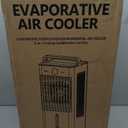 Swamp Cooler, 3-IN-1 Evaporative Air Cooler with Display & Remote, Windowless Portable Air Conditioners with Ice Cooling, 12H Timer, 6 Speeds, 60 Oscillation, Air Cooler Fan for Home Office