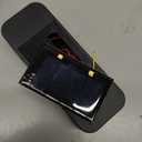 Solar Wall Lights Outdoor Warm White Fence Lights Waterproof IP44 Wall Mount Light Auto On Off for Step Pathway Garden Courtyard and Easy Installation 4 PCS