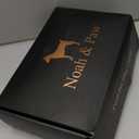 Noah & Paw Dog Sling Carrier for Small Dogs 5-18lb, Dog Sling for Small Dogs and Cats, Dog Carrier with Adjustable Padded Strap, Premium Twill, Lined with Fur, Double Safety Feature, Machine Washable (Navy Blue)