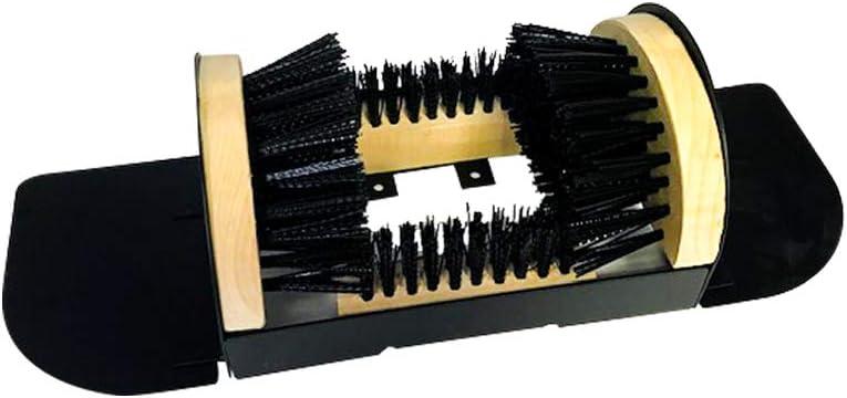 Boot and Shoe Brush Cleaner Scraper for Outdoor Mud with Folding Sides by Trademark Innovations