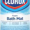 Cushioned Foam Bath Mat for Tubs, Non-Slip with Suction Cups, 17 Inches x 36 Inches, Taupe