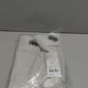 NICETOWN 100% Absolutely Blackout Linen Curtains with Thermal Insulated White Liner, Ivory, 52" Wide, 2 Pieces, Privacy Vertical Window Drapes for Office Laundry Living Room Windows 84 inch Long