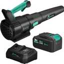Garvee Leaf Blower Cordless 20V 4.0A 2 Speed 650 CFM Fast Charger