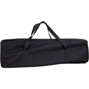 BBQ Tool Storage Bag,Oxford Grill Tool Carry Bag, Waterproof Outdoor Picnic Cooking Tools Bag Carry Bag for Camping Car Trip Outdoor Camping (Black,Size:24.41x 5.12 x 9.45inch)