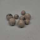 8Pcs Halloween Eyeballs Orbs, 1.97In and 2.68In Plastic Scary Eyeballs Realistic Ping Pong Skeleton Fake Eye Balls Horror Props for Halloween Decor Craft Spooky Party Mantle Fireplace Table Ornaments