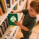 1 Green 9-Pocket Side-Loading Card Album, 20 Pages 360-Card Capacity - Portable Binder for Sports Trading Cards (Soccer, Baseball, Basketball, Football), Secure Snap Closure Collector Album