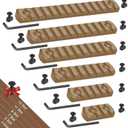 Single Picatinny Aluminum Accessory Rail Set 3 5 7 9 11 13 Slots with 13 T-Nuts & Screws, 6 Wrench