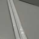 LazBlinds No-Drill Cordless Zebra Blinds - Dual Layer Light Filtering & Room Darkening, Free-Stop Lift, Easy Install, Day & Night Privacy with Valance for Window 30" W x 64" H, White