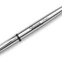 Sharpie Stainless Steel Grip Pen, Fine Point (0.8mm), Black, 1 Count