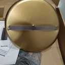 Round Side Table, Small Metal Drink Table for Small Spaces, Modern Martini Table for Living Room, Bedroom, Corners, and Office, Copper (Just The Top) And Spectrum HSD Kit 6ft Coax Jumper And 6ft Cat 6 Jumper
