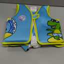 Pottwal Swim Vest for Kids - Swim Jacket - Made of Neoprene & EPE - with Adjustable Crotch Strap
