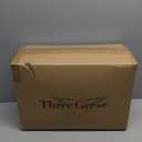 Three Geese White Goose Feather & Cotton Pillows King Size Set of 2 - Soft 600 Thread Count 100% Cotton, Medium Firm, Soft Support, White Solid