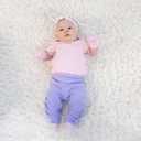 The Peanutshell Baby Layette Gift Set for Girls, Newborn Girl Gift Sets, Baby Clothes & Essentials, Purple Butterfly