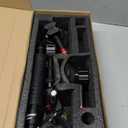 NEEWER Triple Suction Cup Car Mount Kit with 2in1 Extension Pole/Selfie Stick, Quick Release Outside Windshield Magic Arm Camera Mount Compatible with Insta360 Action Cam, Cleaning Cloth, CA065