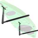 EVERHANGER Adjustable Ceiling Kayak Storage Rack for Garage, 31" for 1 Kayaks