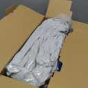 Easthome Electric Heated Blanket Full Size - Jacquard Shaggy Sherpa 72"x84" Fast Heating Bed Blankets with 6 Heating Levels & 10 Hours Auto Off, Over-Heated Protection ETL, Light Gray