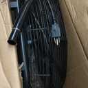 Comfort Zone 20-Inch High-Velocity Industrial Floor Fan, Heavy-Duty 3-Speed Metal Shop Fan with 180 Adjustable Tilt & Carry Handle, Quiet Vibration-Free Cooling for Garage, Workshop, & Home