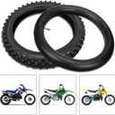 GREHUA 60/100-14 2.50-14 Front Tire and Inner Tube for KLX110 CRF110 KX65 XR70 SSR125 Tuttio Soleil01 110cc 125cc CRF70 KX60 KX110 JR80 RM65 TTR90 TTR110 PW80 Pit Dirt Bike Off Road Motocross Parts