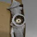 Enhon 3 Piece Shower Knob Replacement Kit Compatible with Price Pfister Verve Tub Shower Faucet, 3 Faucet Handle Hot/Cold/Diverter Replacement for Remodeling Trim(Brushed Nickel)